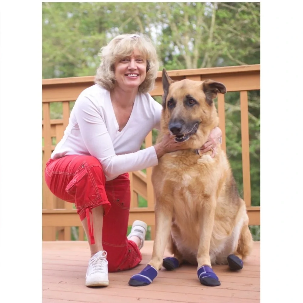 HEALERS MEDICAL DOG BOOTS, Pet Apparel for Large Dogs (75-90lb).